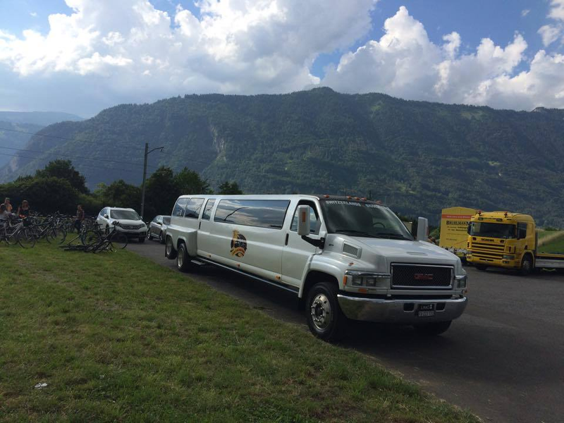 Seen at the Trucker & Country Festival in the Swiss Alps.